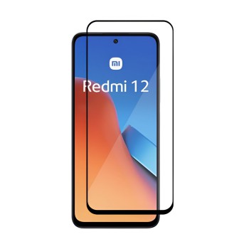 Helmet Diamond Glass 5D Redmi 12, Black