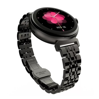 HiFuture Smart Watch Aura, Amoled, BT Calling, Black