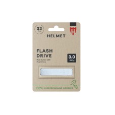 Helmet Biodegradable USB 3.0 Flash Drive, 32 GB