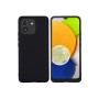 Helmet Case Liquid Silicone Samsung A03, Black