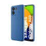 Helmet Case Liquid Silicone Samsung A03, Blue