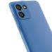 Helmet Case Liquid Silicone Samsung A03, Blue