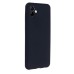 Helmet Case Liquid Silicone Samsung A04, Black
