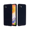 Helmet Case Liquid Silicone Samsung A04E, Black