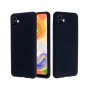 Helmet Case Liquid Silicone Samsung A04E, Black