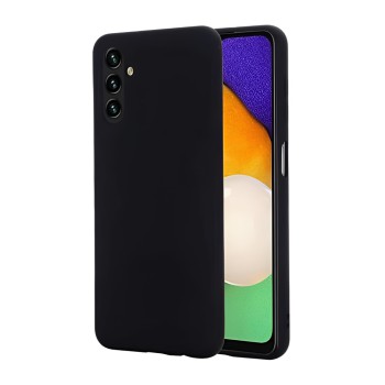 Helmet Case Liquid Silicone Samsung A04S, Black