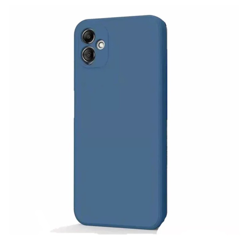Helmet Case Liquid Silicone Samsung A05, Blue