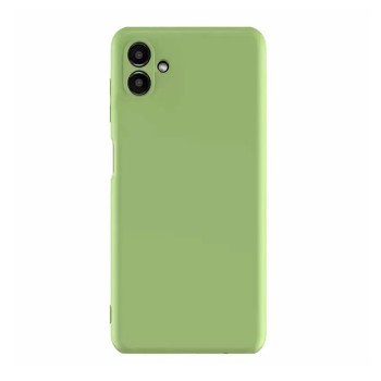 Helmet Case Liquid Silicone Samsung A05, Green