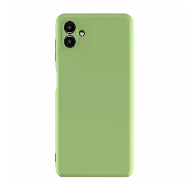 Helmet Case Liquid Silicone Samsung A05, Green