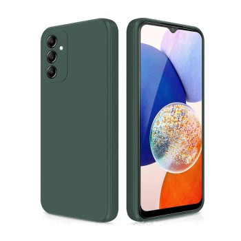 Helmet Case Liquid Silicone Samsung A05S, Green
