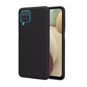 Helmet Case Liquid Silicone Samsung M12 4G, Black