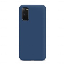 Helmet Case Liquid Silicone Samsung S20, Blue