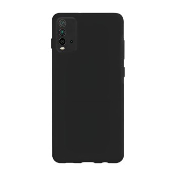 Helmet Case Liquid Silicone Xiaomi Redmi 9T, Black