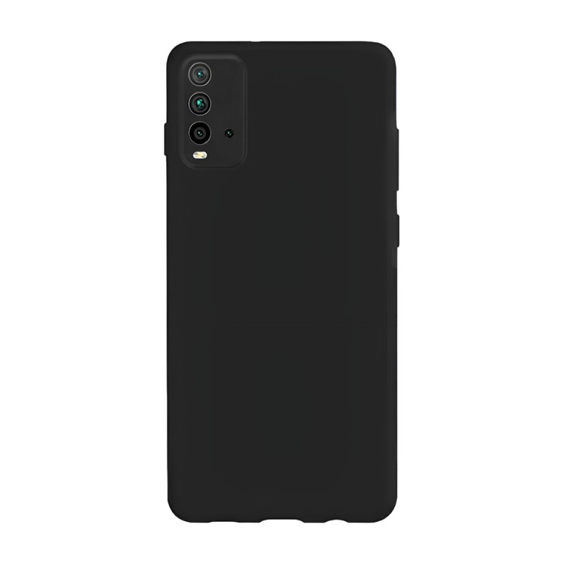 Helmet Case Liquid Silicone Xiaomi Redmi 9T, Black