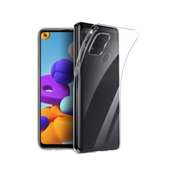 Helmet Case TPU Soft Samsung A21S, Clear