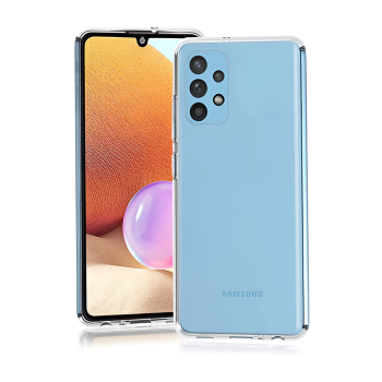 Helmet Case TPU Soft Samsung A32, Clear