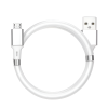 Helmet Cable USB to Micro USB With Magnetic Organizer 1m, White