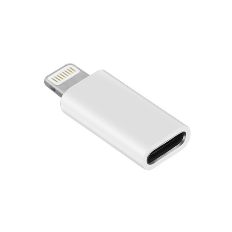 Helmet Adapter Type-C to Lightning, White