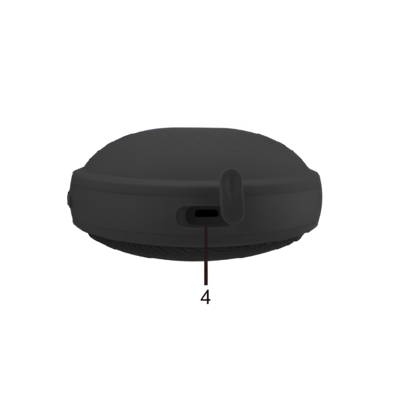 Helmet Bluetooth Speaker (5W) W8025, Black