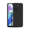 Helmet Case Liquid Silicon Realme C33, Black