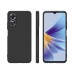 Helmet Case Liquid Silicone Oppo A17, Black