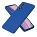 Helmet Case Liquid Silicone Oppo A17, Blue