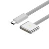 Helmet Cable Nylon Type-C to MagSafe 3, 2m, Silver