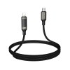 Helmet Cable Type-C to Lightning 30W 1.2m LED Display Series, Black