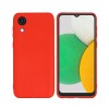Helmet Case Liquid Silicone Samsung A03 Core, Red