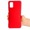 Helmet Case Liquid Silicone Samsung A03s, Red