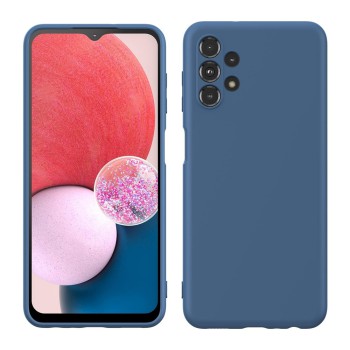 Helmet Case Liquid Silicone Samsung A13, Blue