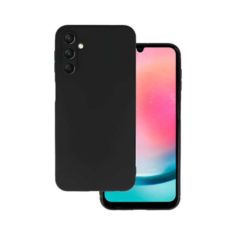 Helmet Case Liquid Silicone Samsung A14, Black