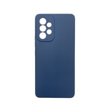 Helmet Case Liquid Silicone Samsung A33, Blue