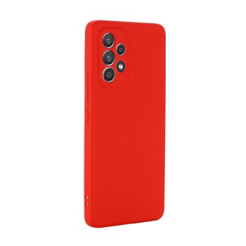 Helmet Case Liquid Silicone Samsung A33, Red