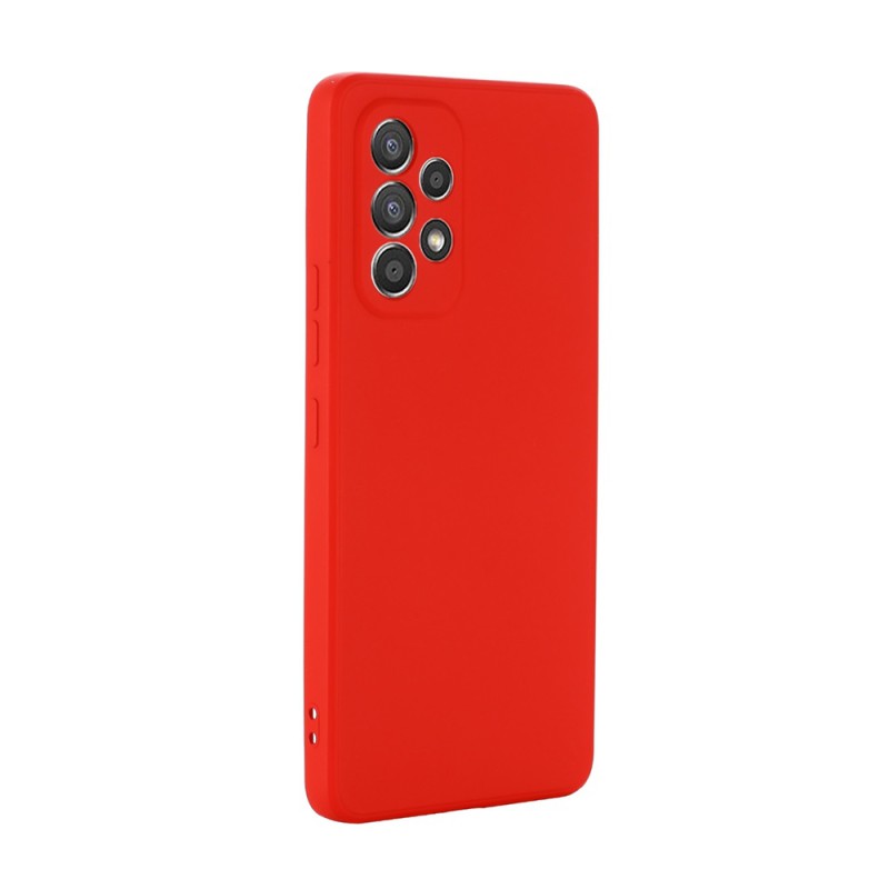 Helmet Case Liquid Silicone Samsung A33, Red