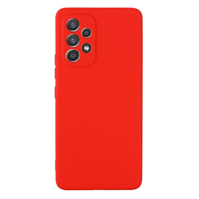 Helmet Case Liquid Silicone Samsung A53, Red