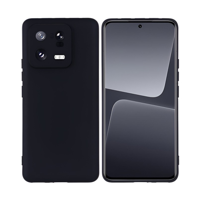 Helmet Case Liquid Silicone Xiaomi 13 Pro, Black