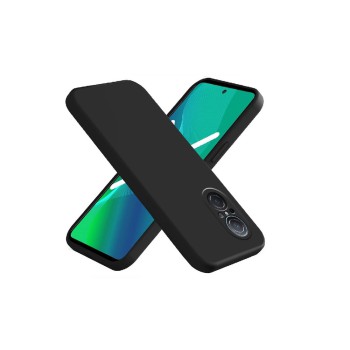 Helmet Case Liquid Silicon Huawei Nova 9SE, Black