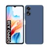 Helmet Case Liquid Silicone Oppo A38, Blue