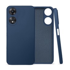 Helmet Case Liquid Silicone Oppo A58, Blue