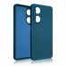 Helmet Case Liquid Silicone Oppo A98, Blue