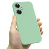 Helmet Case Liquid Silicone OnePlus CE3 Lite, Green Helmet Case Liquid Silicone OnePlus CE3 Lite, Green