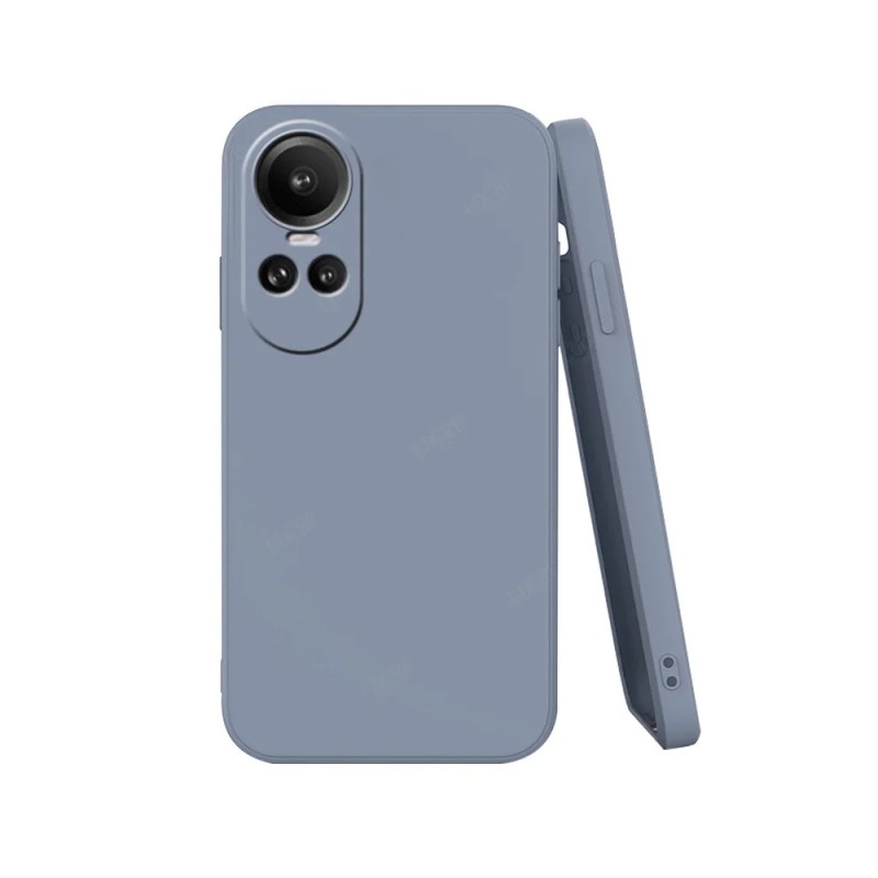 Helmet Case Liquid Silicone Oppo Reno 10 Pro 5G, Purple