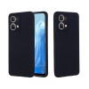 Helmet Case Liquid Silicone Oppo Reno 7 Lite, Black