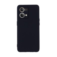Helmet Case Liquid Silicone Oppo Reno 7 Lite, Black