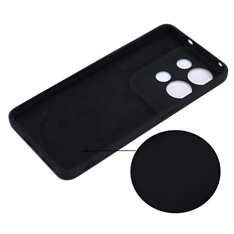 Helmet Case Liquid Silicone Oppo Reno 8 Pro, Black