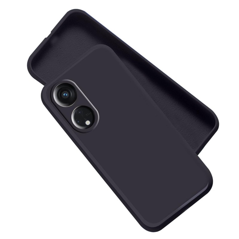 Helmet Case Liquid Silicone Oppo Reno 8T, Black