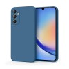 Helmet Case Liquid Silicone Samsung A34, Blue