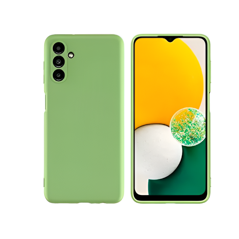 Helmet Case Liquid Silicone Samsung A34, Green Helmet Case Liquid Silicone Samsung A34, Green