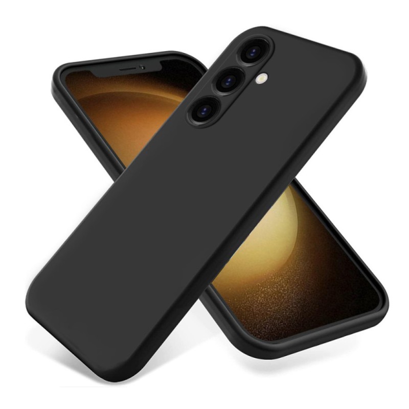 Helmet Case Liquid Silicone Samsung S23FE, Black